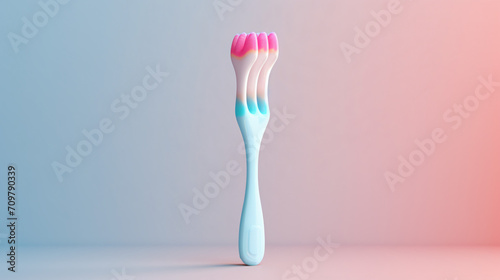 Plastic toothbrush