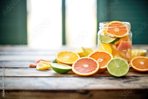 citrus fruit mix with sliced oranges and grapefruit