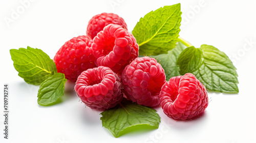 Ripe rasberries