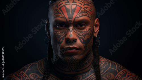 Vision of ancestry, symmetry in tribal body art