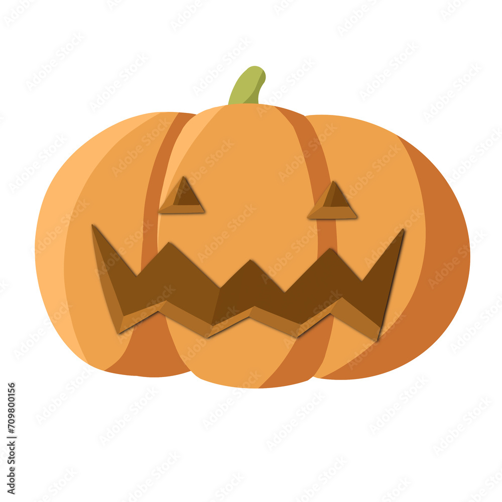 Naklejka premium Pumpkin 