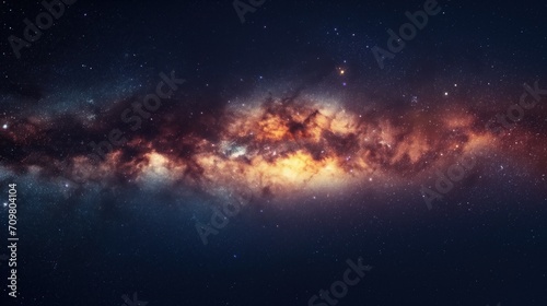 Milky way as seen from space - AI