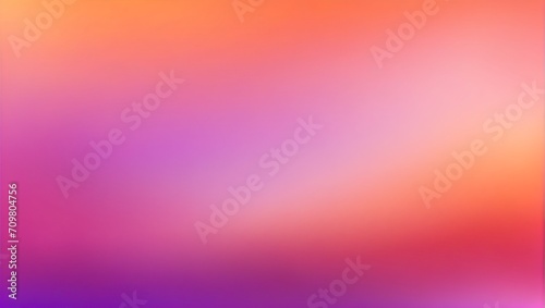 Blurred Background Wallpaper in Orange Purple Gradient Colors