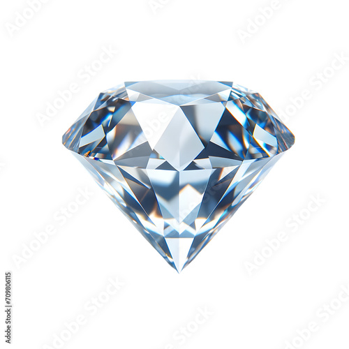diamond isolated on transparent or white background. Png