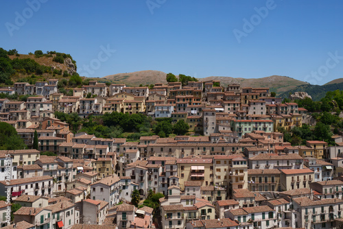 View of Muro Lucano  in Potenza province  Italy