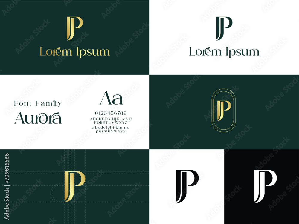 custom made wallpaper toronto digitalThis is a minimalist logo . JP letter use in this logo