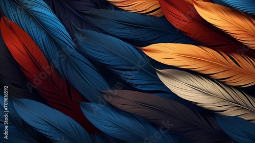 bird feathers background pattern, banner, wings background picture, seamless background