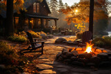Warmth in the Wilderness: Fireside Retreat