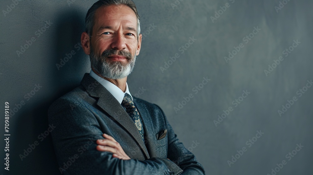 A professional businessman's portrait. A professional businessman's portrait.