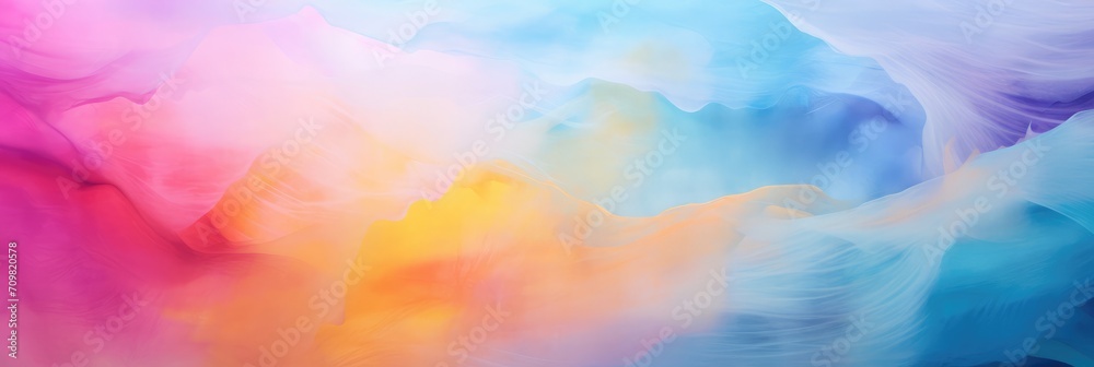 Abstract colorful texture background, minimalist. A captivating interplay of vibrant colors emerges, reminiscent of an ethereal dreamscape.