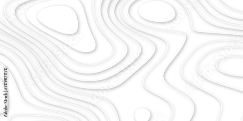  3d render, abstract white paper background. Paper cut vector art background banner texture. multi layer cutout geometric pattern on vector, Abstract soft white background with waves.