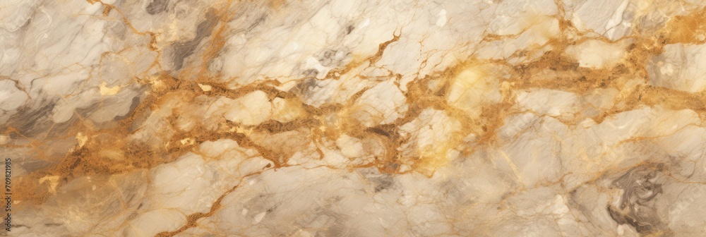 Ancient even marble texture, with gold and crystals, top view, photo realistic, detailed, no shadows, no directional light, only ambient light, high detail,