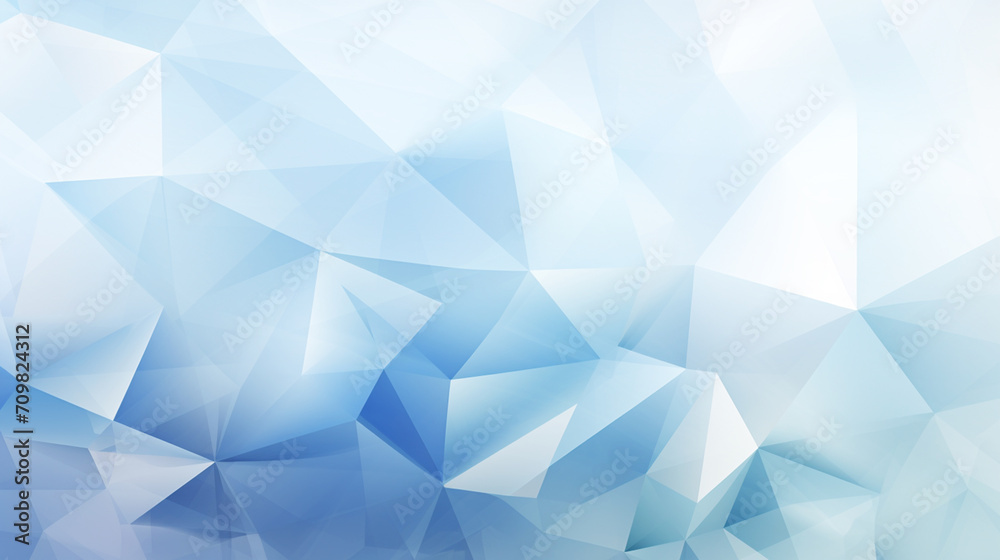 Fototapeta premium abstract blue water background in polygonal style