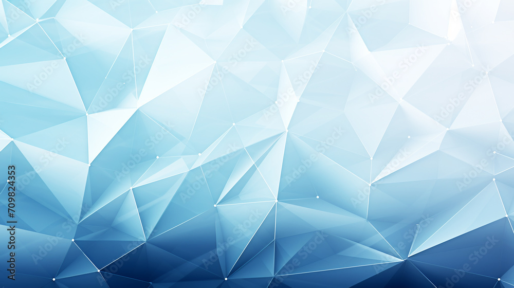 Fototapeta premium abstract blue water background in polygonal style