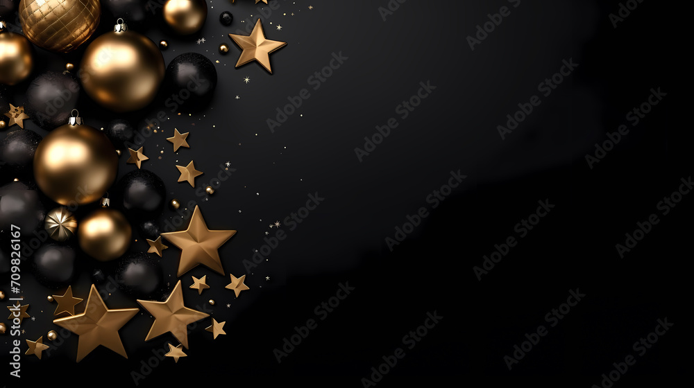 Naklejka premium Gift box background with copy space for Christmas gifts, holidays or birthdays