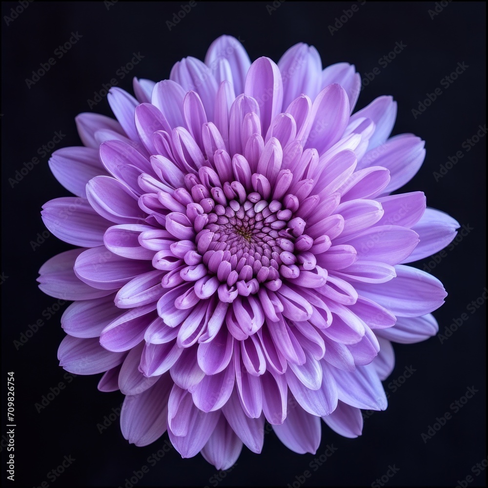 Beautiful Purple Lost Chrysanthemum Beautiful Purple Lost Chrysanthemum