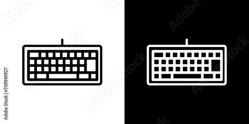 シンプルなキーボードアイコン