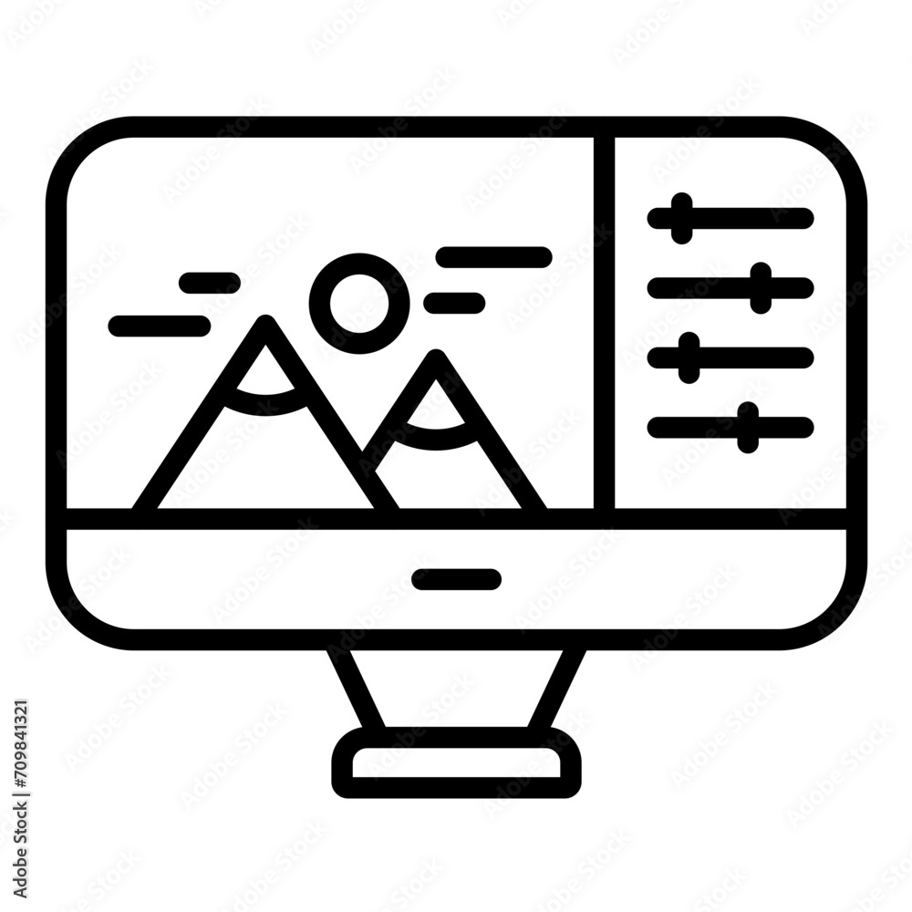 Photo Retouching icon vector image. Can be used for Design. Photo Retouching icon vector image. Can be used for Design.