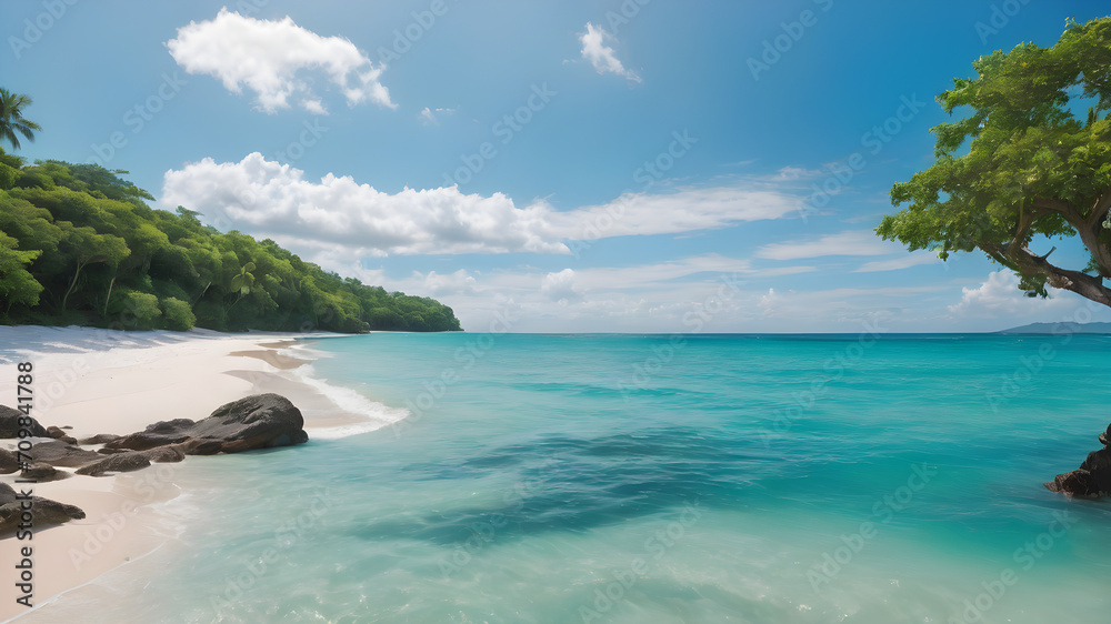 Fototapeta premium beach with sky