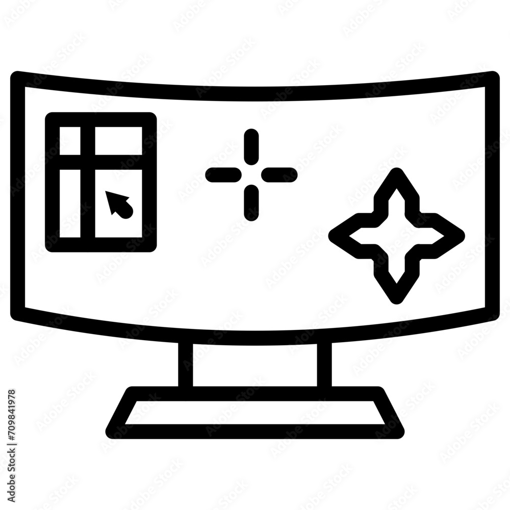 Shooting Game icon vector image. Can be used for Game Design. Shooting Game icon vector image. Can be used for Game Design.