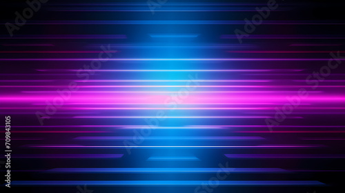 Wallpaper Mural Technology abstract lines background and light effects, technology sense background Torontodigital.ca