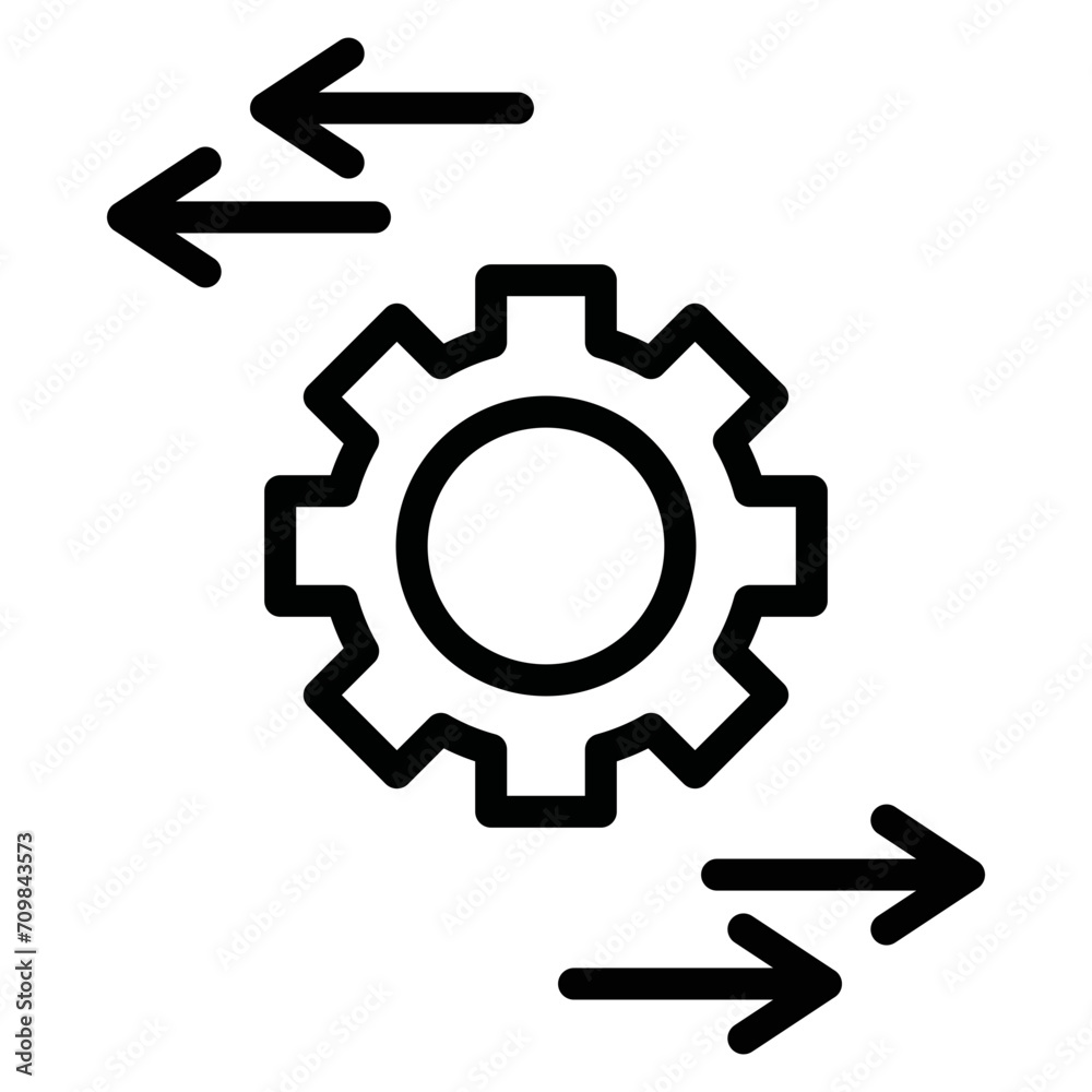 Automation icon vector image. Can be used for Game Development. Automation icon vector image. Can be used for Game Development.