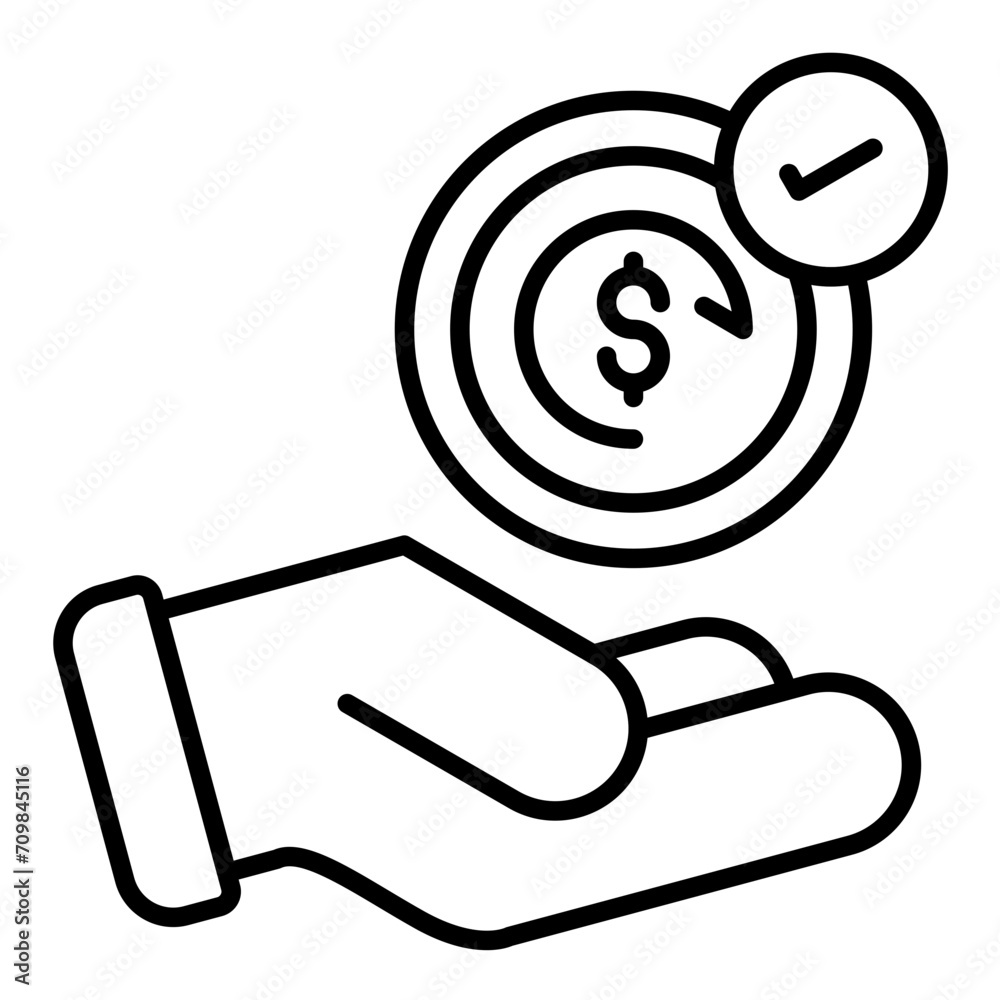 Money Back Guarantee icon vector image. Can be used for Web Store. Money Back Guarantee icon vector image. Can be used for Web Store.