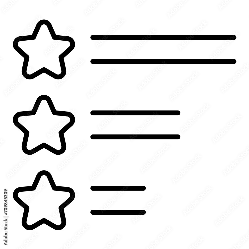 Rating icon vector image. Can be used for Web Store. Rating icon vector image. Can be used for Web Store.