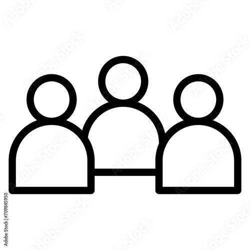 Squad icon vector image. Can be used for Battle Royale.
