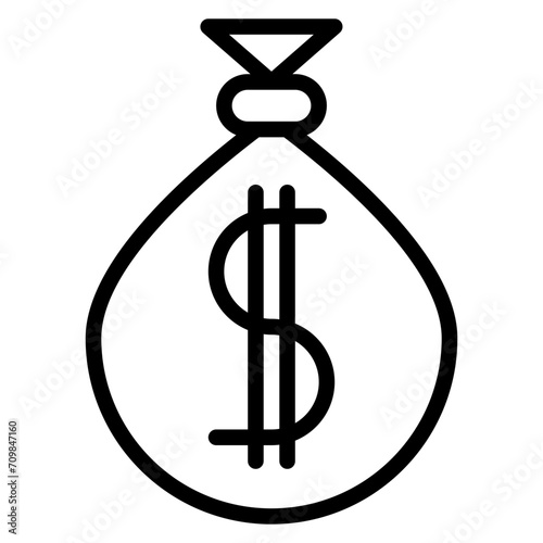 Bank Robbery icon vector image. Can be used for Prison.
