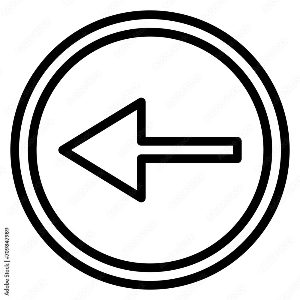Backward Button icon vector image. Can be used for Instrument. Backward Button icon vector image. Can be used for Instrument.