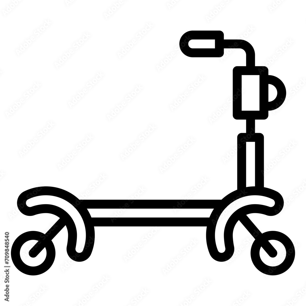 Scootie icon vector image. Can be used for Baby Shower. Scootie icon vector image. Can be used for Baby Shower.
