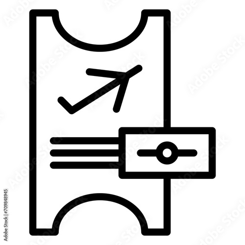 Airfare Reimbursement icon vector image. Can be used for Casino.