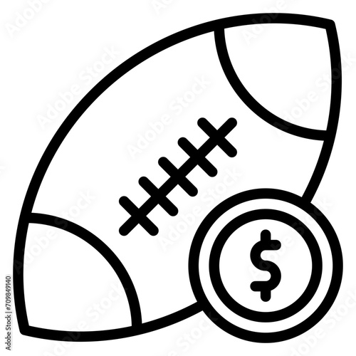Sports Betting icon vector image. Can be used for Casino.