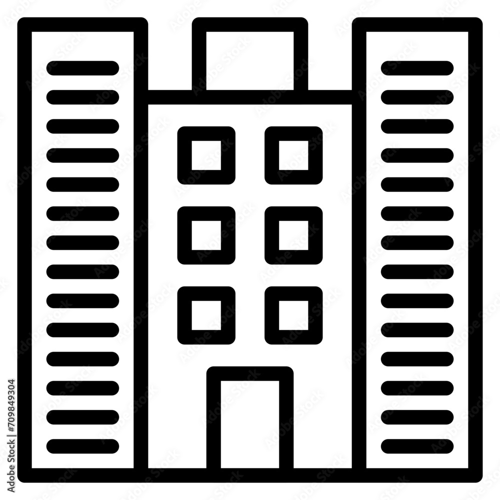 Financial Office icon vector image. Can be used for Trading. Financial Office icon vector image. Can be used for Trading.