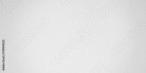 White cement or concrete wall texture for background, Empty space. Wide image. 
