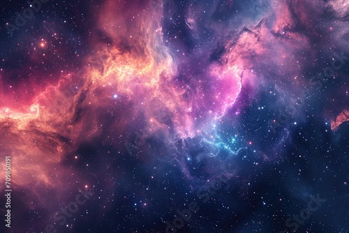 Astonishing galaxy astronomy backdrop