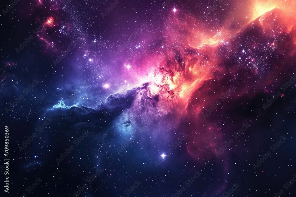 Obraz premium Stellar background for your design