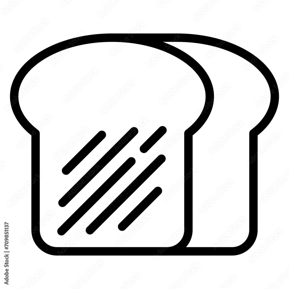 Bread icon vector image. Can be used for Homeless. Bread icon vector image. Can be used for Homeless.