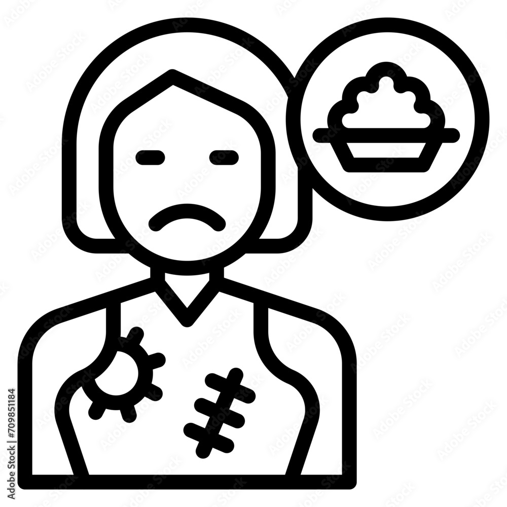 Hunger icon vector image. Can be used for Homeless. Hunger icon vector image. Can be used for Homeless.