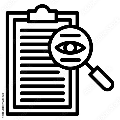 Transparency icon vector image. Can be used for Compliance And Regulation.