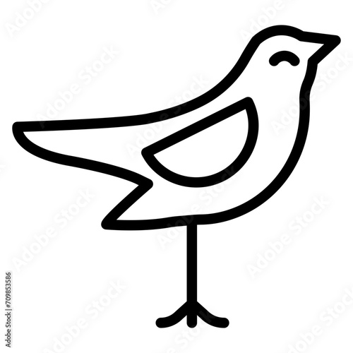 Bird icon vector image. Can be used for Agriculture.