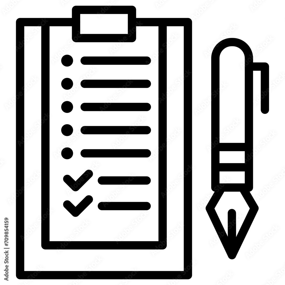 Summary List icon vector image. Can be used for Documents And Files. Summary List icon vector image. Can be used for Documents And Files.