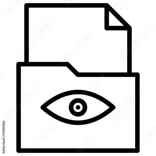 View File icon vector image. Can be used for Documents And Files.