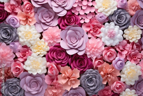 pink roses background