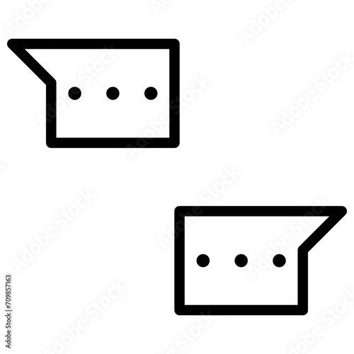 Messages icon vector image. Can be used for Digital Retail.