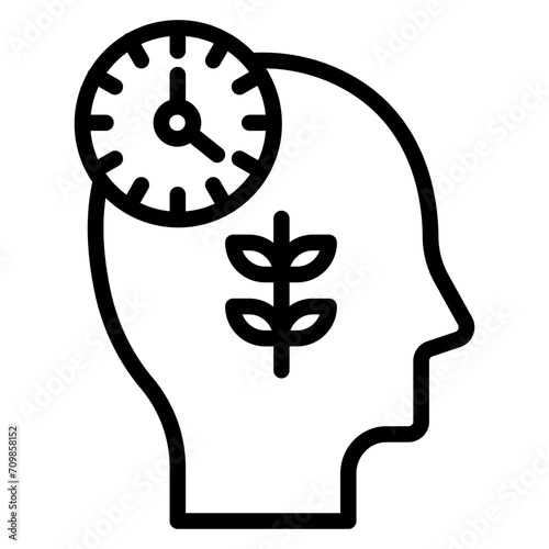 Patience icon vector image. Can be used for Core Values.