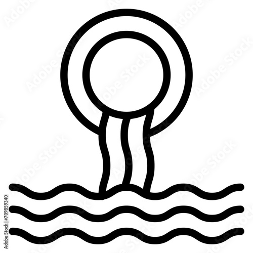 Stormwater Drain icon vector image. Can be used for Public Utilities.