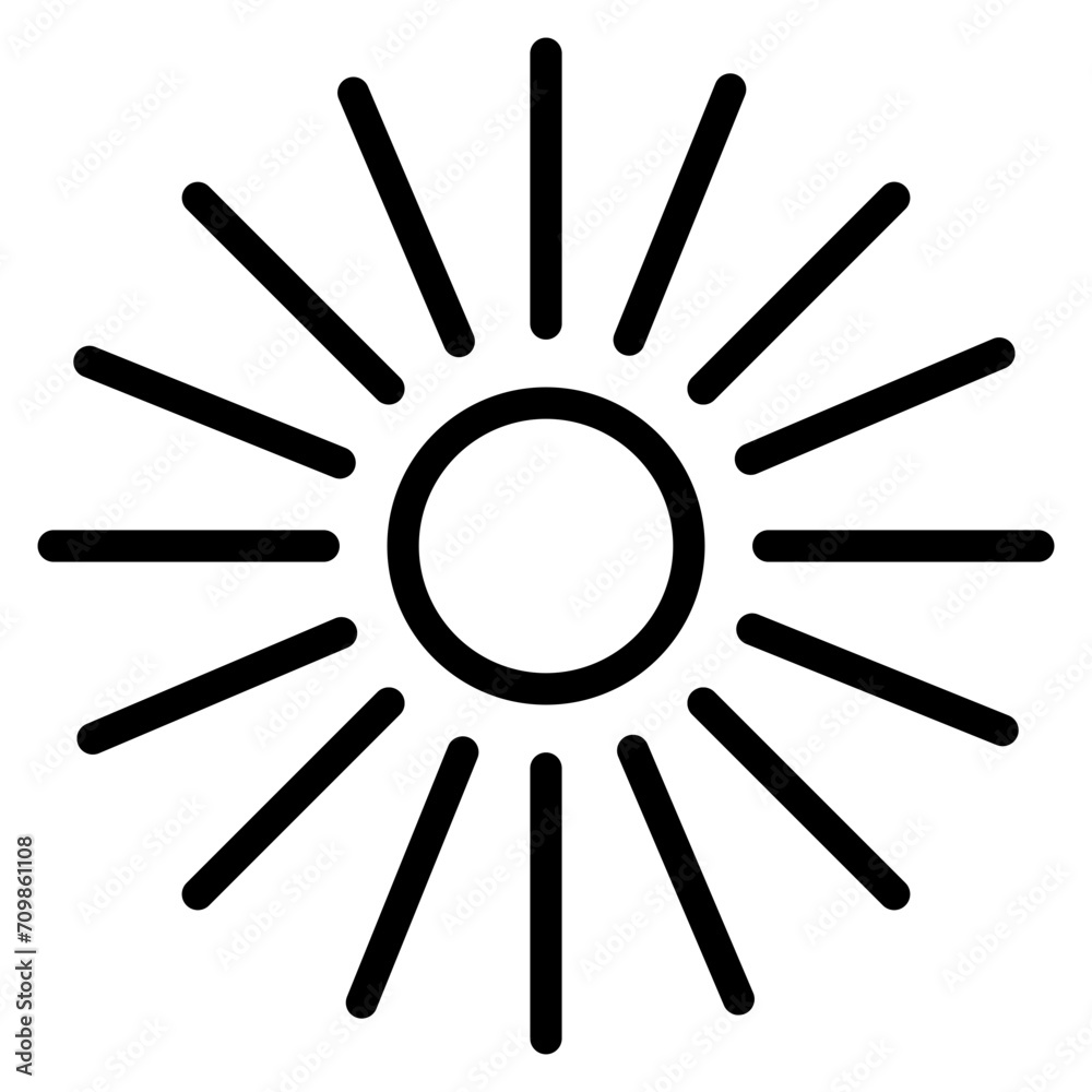Sunburst icon vector image. Can be used for Islamic New Year. Sunburst icon vector image. Can be used for Islamic New Year.