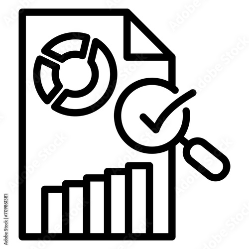 Internal Audit icon vector image. Can be used for Business Audit.